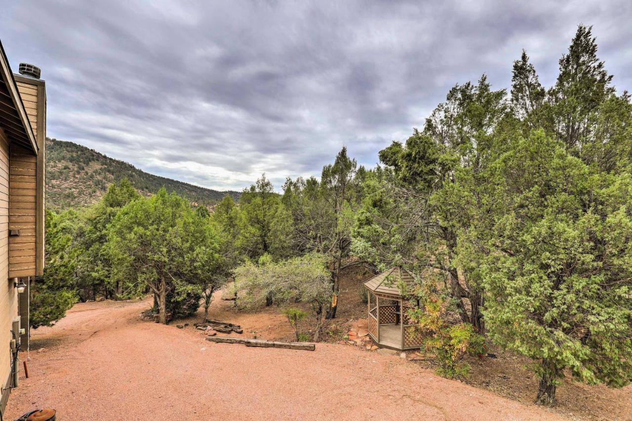 Elkwood Lodge Star Valley Cabin With Hot Tub Payson Exterior foto